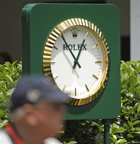 rolex clocks at golf courses|rolex golf clock price.